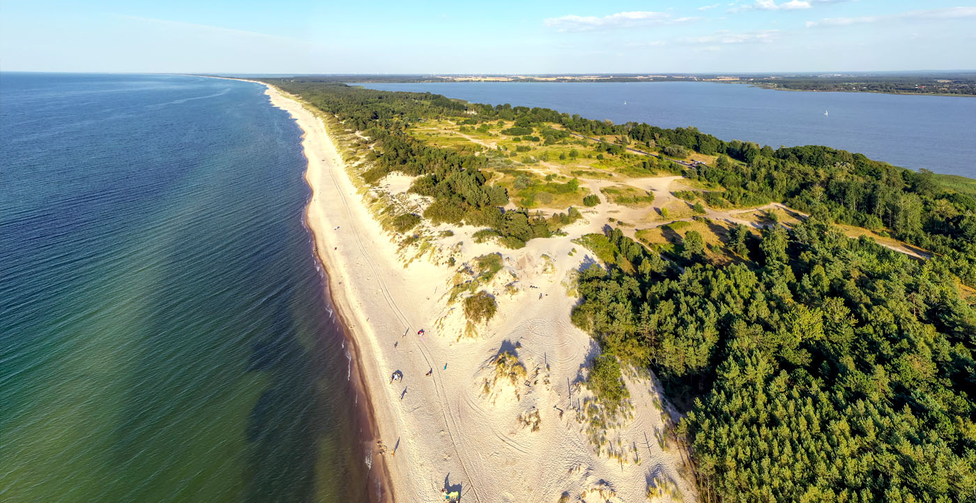 Plaże Mielna i Unieścia