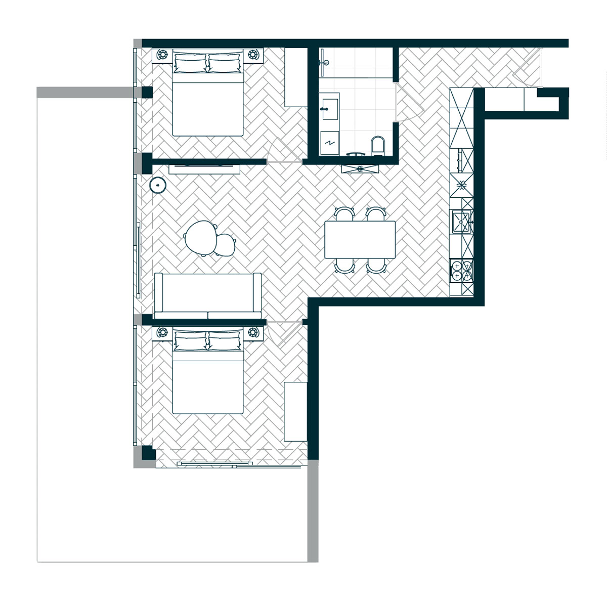 Apartament nad morzem Sea & Lake Mielno