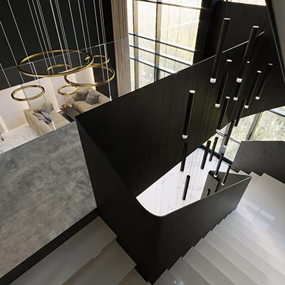 Apartamenty Sea & Lake Mielno - wizualizacja lobby